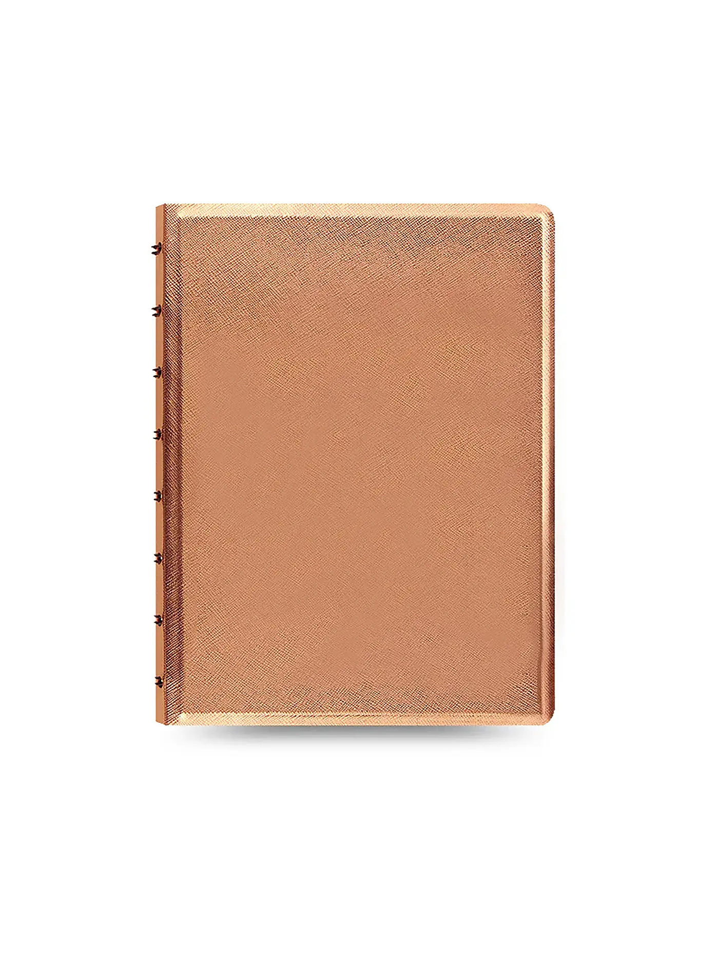 FILOFAX | Notizbuch nachfüllbar A5 SAFFIANO METALLIC Rose Gold | 